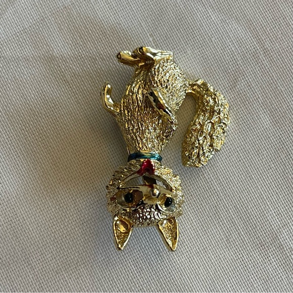 LAUGHING FOX VINTAGE GERRYS BROOCH - Picture 3 of 8